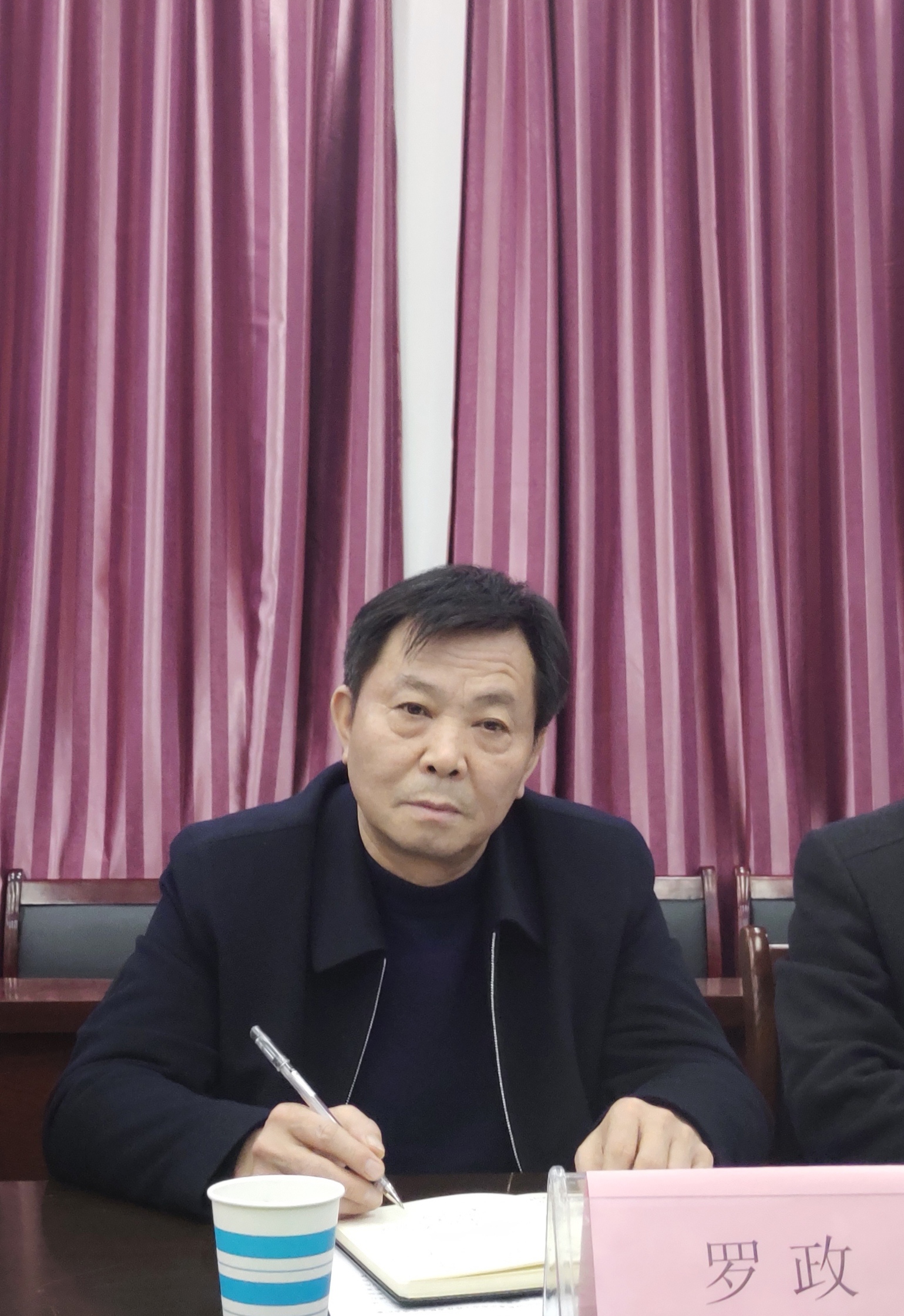 校党委委员,副校长罗政作点评发言